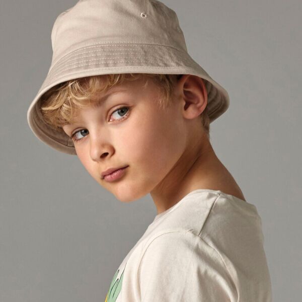 Junior organic cotton bucket hat Thumbnail