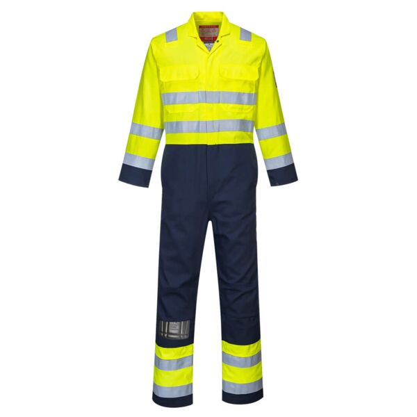 Hi-Vis Anti-Static Bizflame Pro Coverall Thumbnail