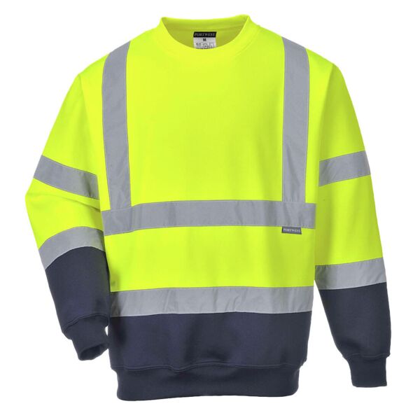 Hi-Vis Contrast Sweatshirt Thumbnail