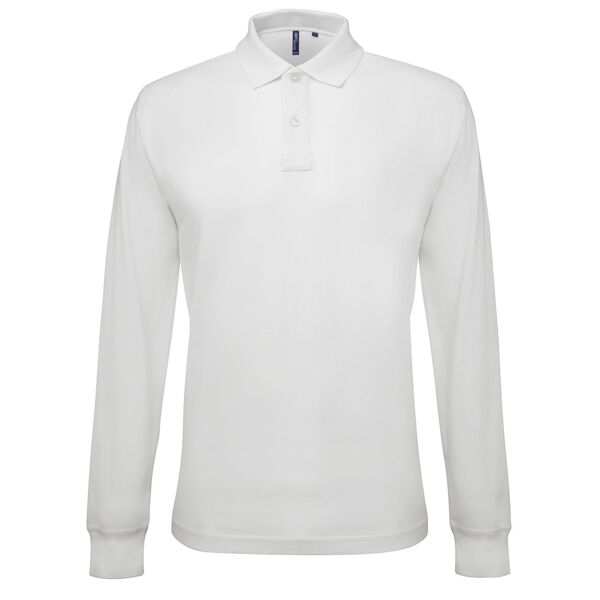Men's classic fit long sleeved polo Thumbnail