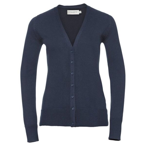 Women's v-neck knitted cardigan Thumbnail