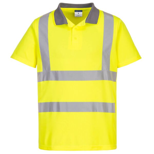 Portwest Eco Hi-Vis Polo Shirt - 6 Pack Thumbnail