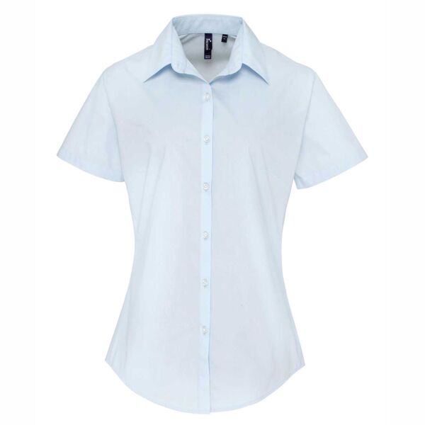 Women's supreme poplin short sleeve shirt Thumbnail