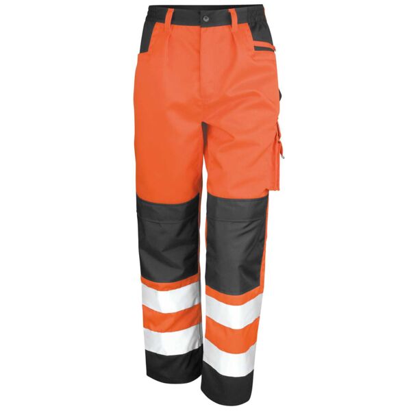 Result Safe-Guard Hi-Vis Cargo Trousers Thumbnail